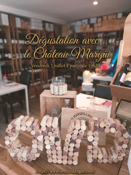 Dégustation avec le Château Margüi